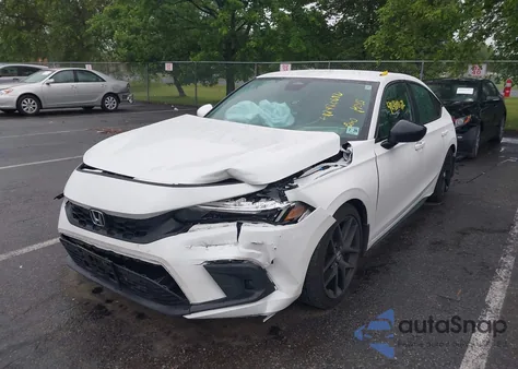 2024 Honda Civic Sport from USA, damaged, VIN 19XFL2H89RE035227